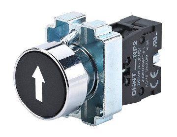 Кнопка NP2-BA2351 с маркировкой 1NO IP40