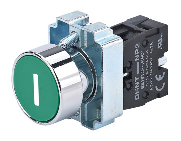 Кнопка NP2-BA3311 с маркировкой 1NO IP40