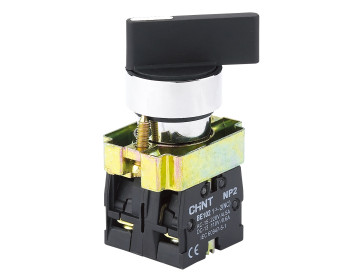 Переключатель NP2-BJ35 3 положения с фиксацией 1NO+1NC IP40