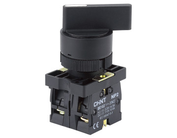 Переключатель NP2-EJ41 2 положения с возвратом 1NO IP40