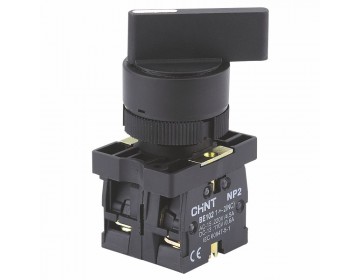 Перемикач NP2-EJ25 2 положення із фіксацією 1NO+1NC IP40