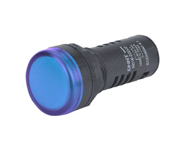 Индикатор ND16-22D/2 синий AC/DC230В