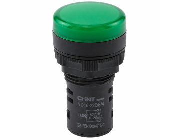 Индикатор ND16-22DS/4 зеленый АС230В