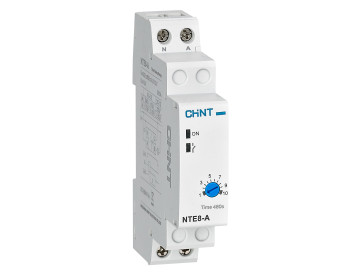 Реле задержки времени NTE8-A 48s-480s AC24V на отключение 1NO