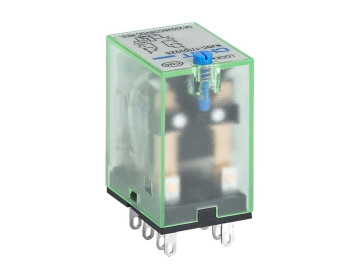 Промежуточное реле с кнопкой тест NJDC-17(D)/4Z SPLU AC220В 4 с LED инд. 3A 4 группы кон-тов