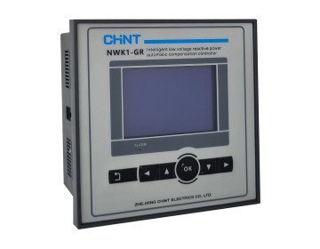 Регулятор реактивной мощности NWK1-GR-12GB с 12 контурами RS 485