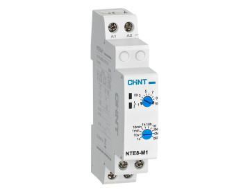 Реле часу NTE8-M1 AC230V затримка на увімкнення із налаштуваннями 1CO