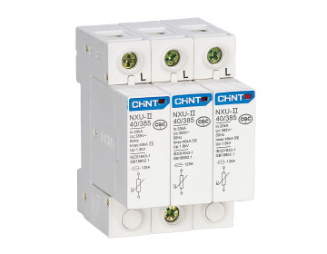 Устройство защиты от имп. перенапряжений NXU-Ⅱ 40kA/275V 3P 36mm