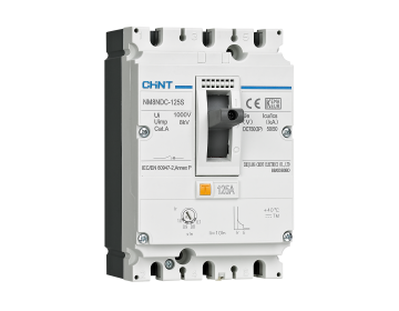 Автоматический выключатель в литом корпусе NM8NDC-125S TM 125 3P DC750V